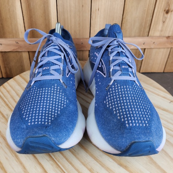 Brooks Glycerin 20 Womens 10.5 B‎ Blue Athletic Shoes Running Sneakers Trainers - Picture 2 of 12